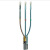 Ancxin 电力高压电缆 15KV 三芯电缆冷缩户内终端5624PST-G1-CN 3*95mm²-3*150mm²
