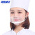 海斯迪克 HK-803 餐饮厨房口罩 防口水飞沫唾沫防喷嚏透明塑料口罩 10只 