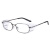 金属框防镜防冲击安全眼镜护目镜可配近视镜老花镜眼镜架 齐佑PF003眼镜送眼镜盒布