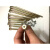 画架螺丝钉配件固定连接件儿童通用尖头内六角加长螺丝蝶形螺母 6*140(10套)
