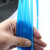 冰禹 电工穿线器 圆头电线线管光纤引线器 蓝色5米(包胶)+束线器2个 BYyn-428