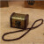 纳斯普金中式礼盒印章收纳盒古代简约复古盒子木盒木制木质盒子仿古礼物 红黑色方盒10.6*7.7*6