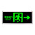 SUOYADA免接电安全出口指示牌自发光逃生通道标识夜光疏散标志无需电源 【自发光】-单面安全出口-免接电
