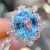墨熙天然圣玛丽亚色海蓝宝戒指 18k金镶嵌钻石高档彩色宝石 国际证书