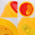 Supercloud医疗废物锐器盒2L利器盒黄色废物针头盒圆形医疗垃圾桶医院诊所用