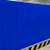 德威狮 彩钢围档道路施工隔离墙板市政工程专业固定围墙板移动围蔽栏  夹芯板围栏蓝色每平方价