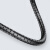 勤致（QINZHI） 理线管 包线管束线管2米长 直径28mm电线收纳固定整理绕线器 束线器电源理线器 QZ354 黑色