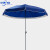 中环力安 太阳伞遮阳伞大雨伞 大号户外摆摊大型庭院伞广告伞雨棚防雨B 双层布2.6M蓝色