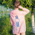 俞兆林女装 女百搭韩版大码轻薄字母沙滩薄外套 YWXS203636
