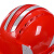 飞迅 安全帽工地 3M反光贴版 建筑工程男夏施工 五筋透气ABS安全帽 红色 