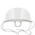 TWTCKYUS透明口罩透气防雾餐饮专用口罩防口水面罩厨房厨师餐厅洒店 白架款(双面长久防雾)30只 1