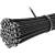 自锁式尼龙扎带 理线带 主机装机 园艺 线缆桌面理线束线捆扎绑 5*250mm(500条) 黑色