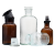 玻璃试剂瓶广口瓶药棉密封储存罐化学实验透明棕色磨砂小口细口瓶 透明小口 250ml