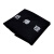 烈火狮 防爆毯 校园安保防暴装备1.6米1.6m黑色（送收纳包）