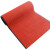 兰诗（LAUTEE）WSD0009 条纹复合地垫 酒店宾馆防滑蹭土吸水地垫 红色0.9米宽*1.2米长