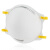 安美尚（ams） 9500-N95 麦特瑞Makrite颗粒物防护口罩杯型头戴式定做一盒20个装