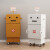 邦德思（BANGDESI）实木机器人玩具柜子床头柜家用客厅沙发边柜零食收纳柜小书柜 原木色无油漆[送货上门 免费安装