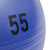 adidas阿迪达斯瑜伽球健身训练防爆防滑加厚强弹抗压弹力瑜伽球 蓝色55厘米(身高150-160cm)