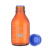 SIMAX透明丝口瓶蓝盖试剂瓶玻璃宽大口方形瓶100 250 500 1000ml定制 500ml 棕色 GL45