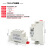 0-30A交流电流模块传感器信号24V220V电流检测采集过流保护继电器 YEL8-A检测直流0-10A