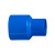 联塑（LESSO）异径套(PVC-U给水配件)蓝色 dn125X75