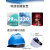 HKNA安全帽工地国标头盔男夏季白色透气工作帽定制logo印字可调节 A3桔色旋钮帽衬（ABS高硬度更安全）
