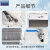 昆山超声波清洗机实验室KQ100/KQ3200数控加热工业清洗器 KQ-300DE/数控10L 300W.