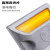 京酷 铸铝道钉 高速公路凸起警示标道路安全夜间反光障碍灯灌胶道钉 铸铝双黄（10个）