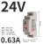 EDR/NDR导轨式开关电源24V明纬220V转12V直流 DR-60/120/150/240W DR-15-24