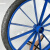 适用于工地手推车轮胎26×21/2建筑劳动车实心轮子板车斗车架子人 加厚圆管钢圈配pu实心胎单个