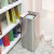 不锈钢垃圾桶窄高档客厅厨房大号容量白色商务极简约现代无盖商用 砂钢