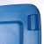 格圣奇塑料分类垃圾桶环保桶酒店垃圾清洁箱蓝色100L可回收C5172