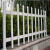 蚁揽月 pvc塑钢草坪护栏变压器围墙施工围挡 户外花园庭院绿化带围栏CP-04栅栏60cm高度每米的价格