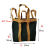 货运吨袋高空吊物圆形称重吊装袋专用加厚帆布方形帆布袋吨包耐磨 60*60*60cm方形