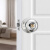 碟鹰 球形锁室内卧室房门锁304不锈钢球锁 通用型 FQ-5791CP(60)