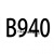 皮带B型584-B1981三角带耐油耐高温动机传动带 浅黄色 B940