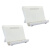手机架桌面懒人支架ipad平板通用折叠式便携床上看神器支撑架 奶白色 2个装