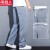 南极人（Nanjiren）天丝抗皱牛仔裤男夏季薄款宽松直筒冰丝男士休闲裤子 B71蓝色 XL