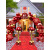 乔时姿一竹春气球拱门结婚支架装饰婚庆场景布置门口气球室外路引网红婚 1满新欢喜[宽3.8m高2.5m]