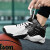 福律欧文8代7篮球鞋2023新款皮面耐磨青少年网面透气初中学生气垫6科 6891白色(网面) 36