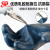 L118乳胶压纹手套劳保耐磨工作加厚防水防滑透气橡胶塑胶建筑工地 创信158蓝色（12双）
