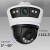 诺安跃 摄像头门口监控器室外防水360全景远程手机全彩摄影头 全彩+AI人形追踪 4MP  无内存 3天