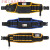 帆布电工腰包工具包便携小收纳维修耐磨多功能安装工具袋挂包专用 中兜腰包(蓝边)