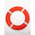 定制专业防汛救援2.5KG应急救生圈船用CCS救生圈成人儿童泡沫圈救生绳 玻璃钢救生杆4.5米配环