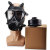 邦固  FMJ05型防毒面具5件套 防毒烟雾生化训练防毒全面罩 z-b-p2-2滤毒罐 
