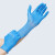 英科医疗 耐用型蓝丁腈手套一次性防护手套防油防水餐饮实验室防滑耐磨手套100只 蓝色 中号M码