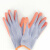 安迪乳胶掌浸涤棉劳保手套 耐磨防油防水耐酸碱手套 工地机械手套 橙色 M 1双（不推荐购买）