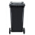 兰诗 YY-120A 新国标款大号分类环卫垃圾桶 户外带盖垃圾桶 120L灰色-其他垃圾