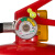 欧伦泰 手提式灭火器 商用厂房办公室干粉灭火器6kg 消防器材 MFZ/ABC6红色