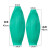 厚创 防水袖套 乳胶束口护袖加厚加长耐磨防水油耐酸碱袖套 绿色 40cm